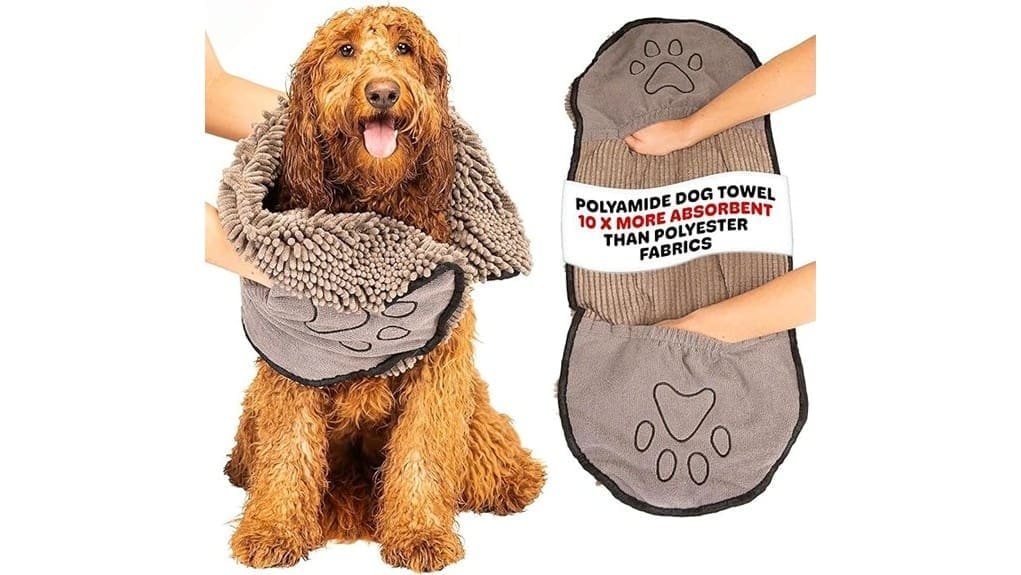 absorbent microfiber dog towel