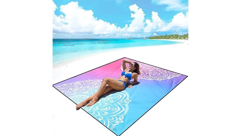 aisparky waterproof sandproof beach blanket