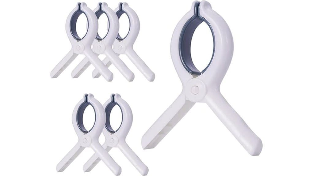 beach towel clips pack