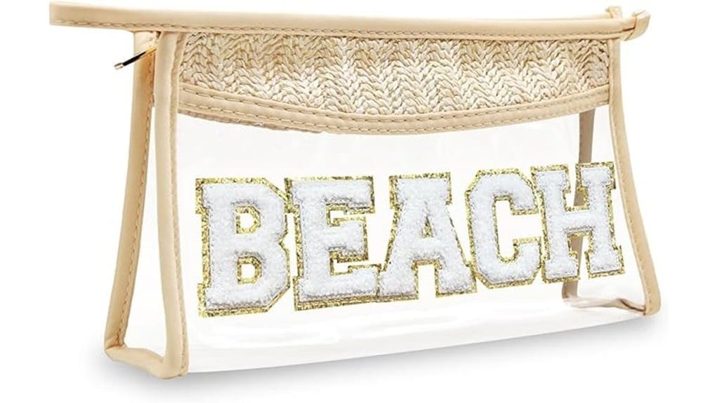 boho handwoven makeup pouch