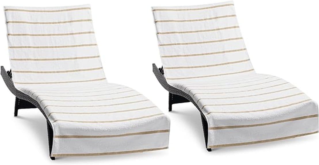 chaise lounge towel review