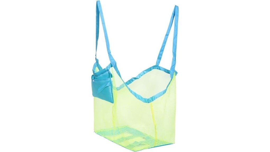 classic breathable beach toy tote