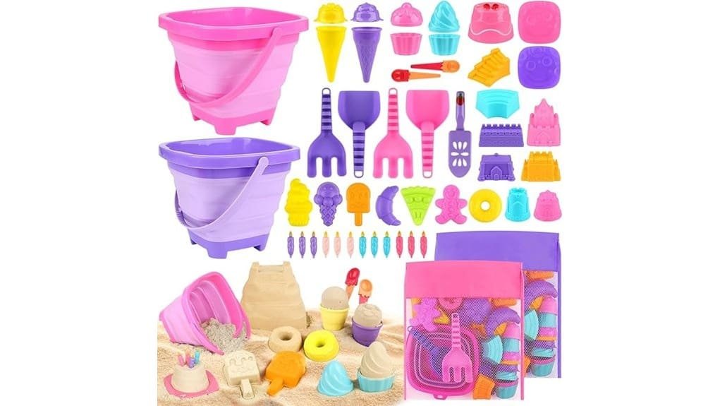 collapsible beach toy set