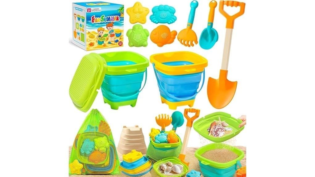 collapsible toddler beach toys