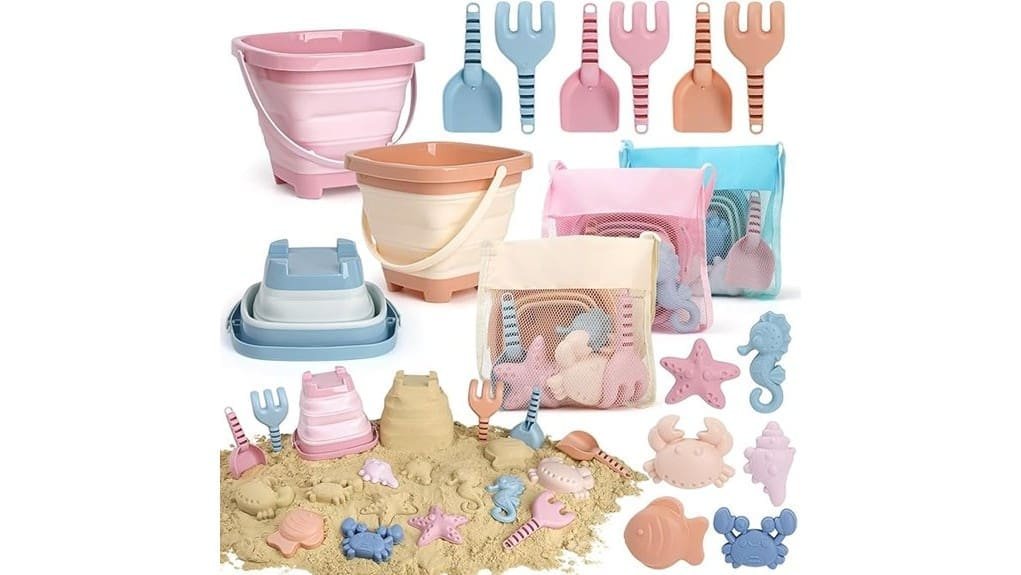 colorful durable beach playset
