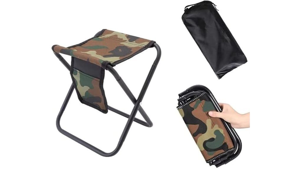 compact camo foldable seating