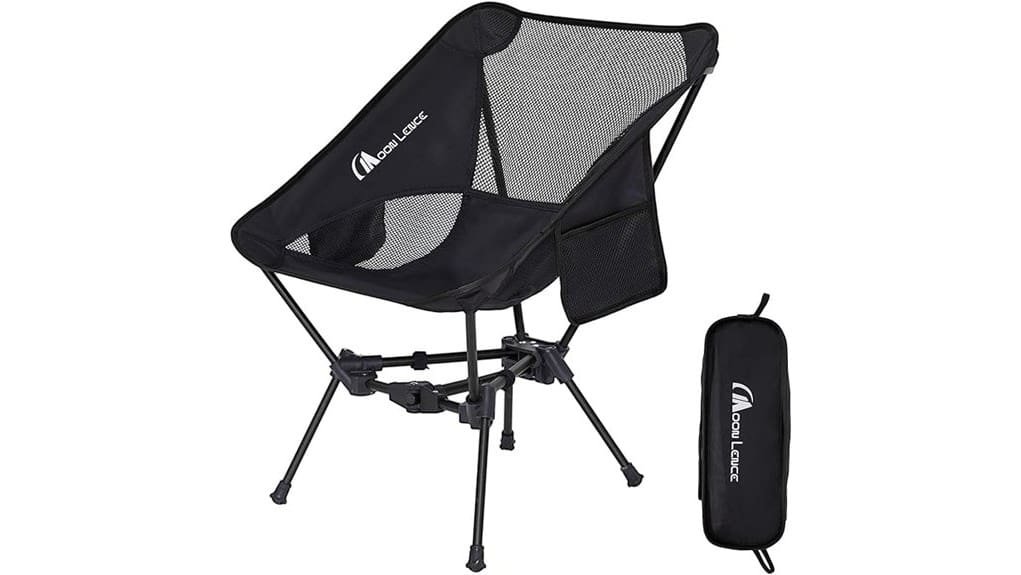 compact foldable camping chair