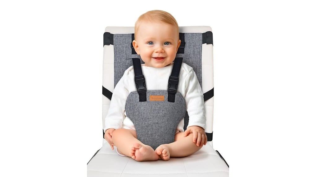 compact portable baby highchair