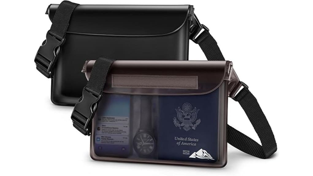 compact waterproof fanny pack