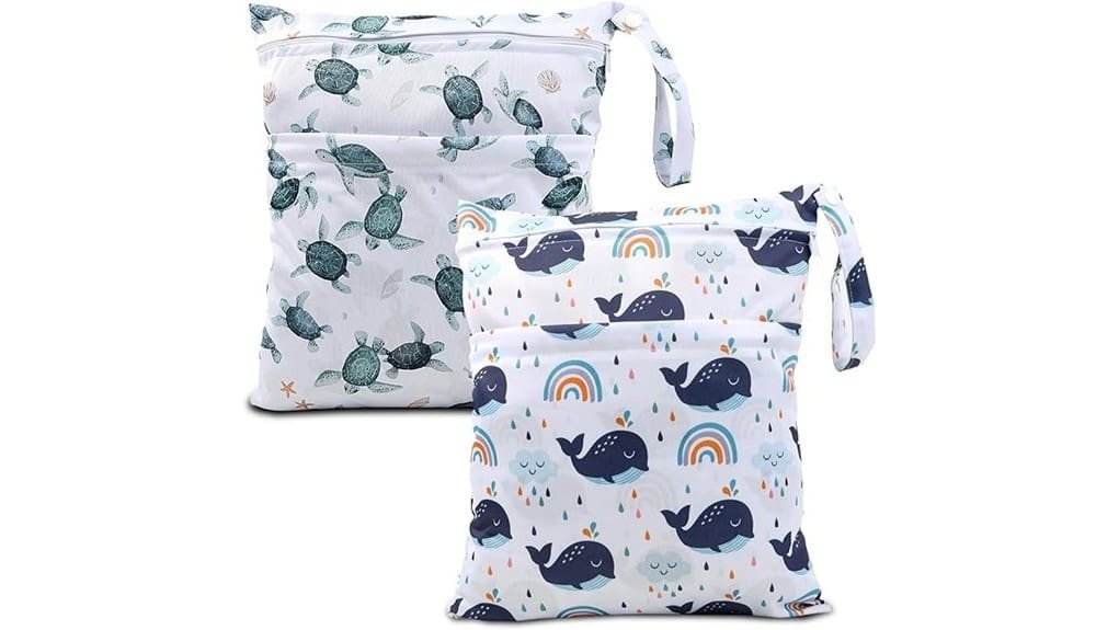 cute dolphin wet dry bags