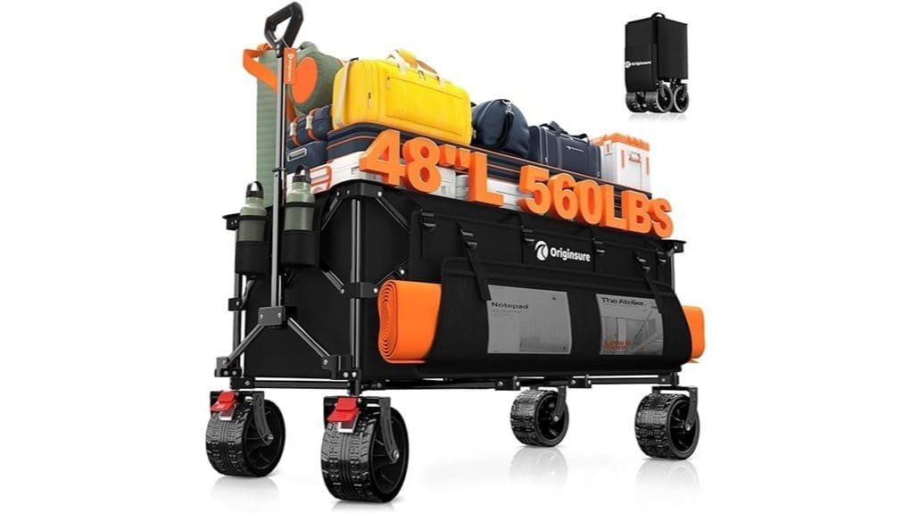 durable collapsible 48 inch wagon