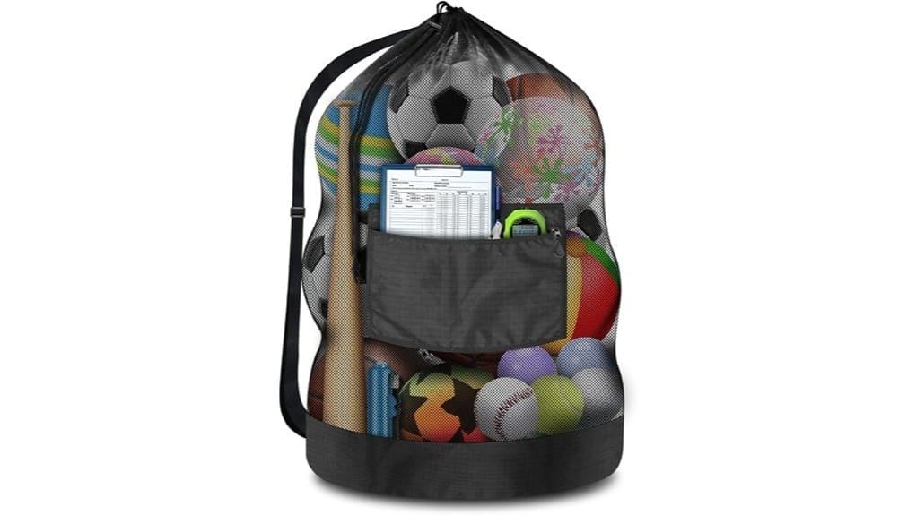 durable drawstring soccer ball bag