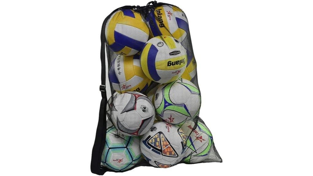 durable mesh ball storage bag