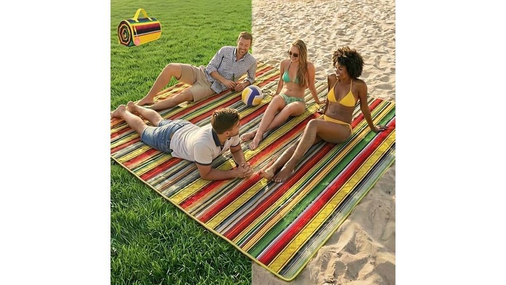extra large 80x80 picnic blanket