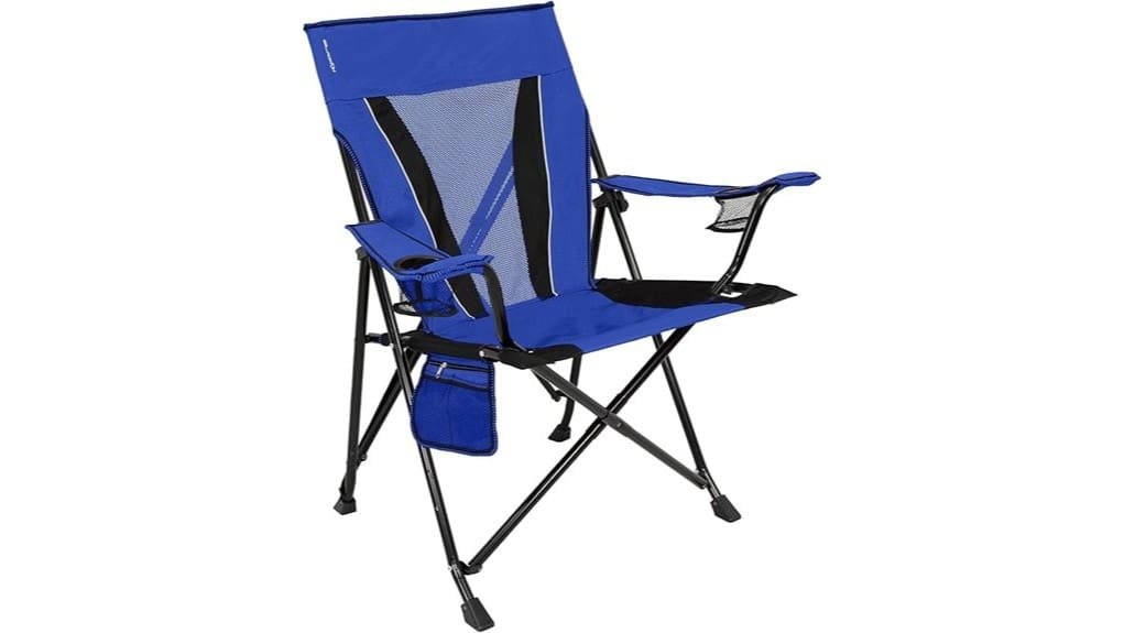 extra large dual lock camping chair