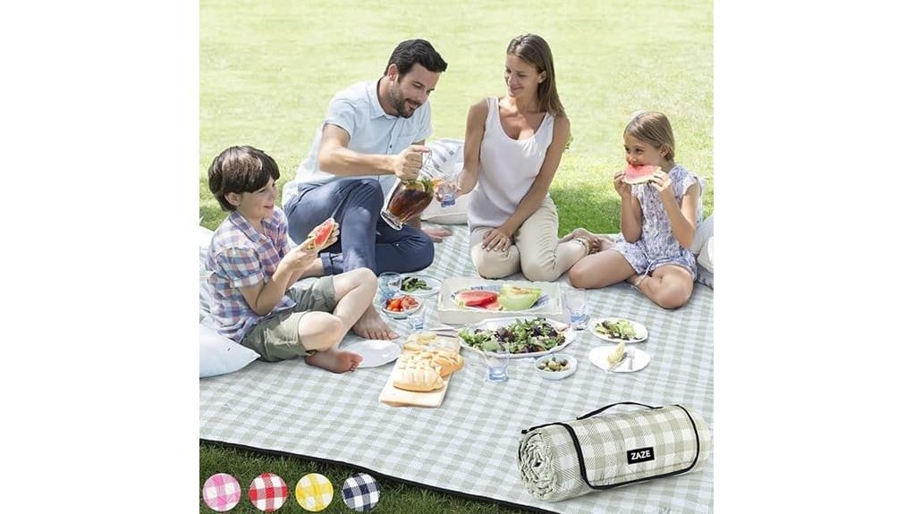 extra large water resistant picnic blanket