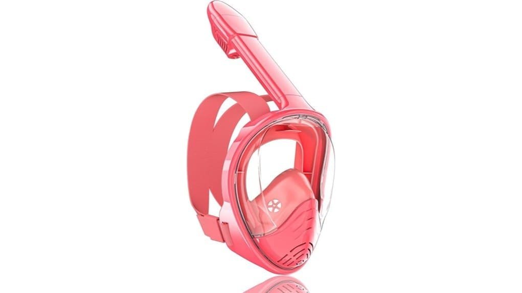 full face kids snorkel mask