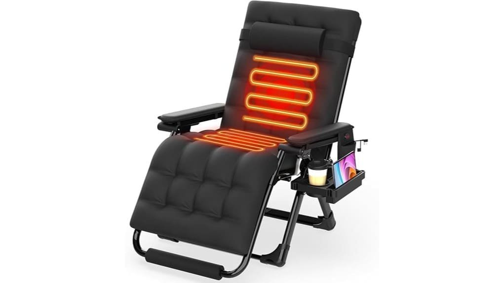 heated suteck zero gravity chair