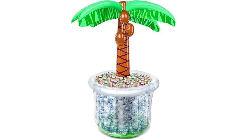 inflatable palm tree cooler