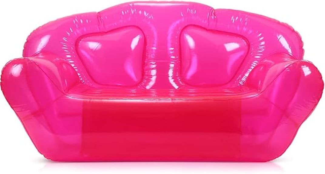kigley inflatable blow up couches