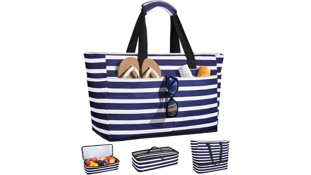large 49l waterproof cooler tote