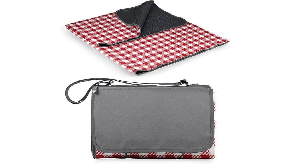 large foldable insulated picnic tote