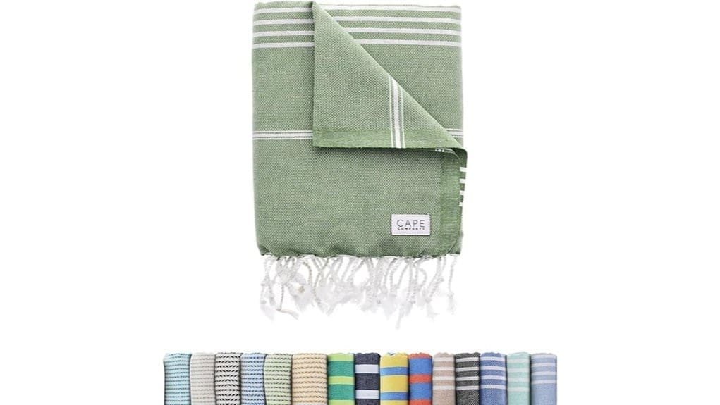 large sage turkish towel