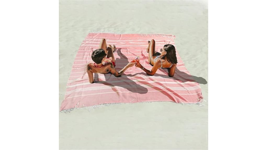 large thin boho turkish towel