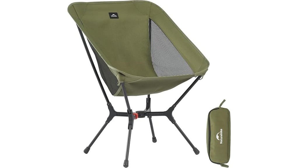 lightweight compact snap chair