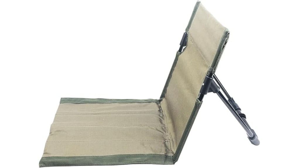 lightweight foldable camping backrest
