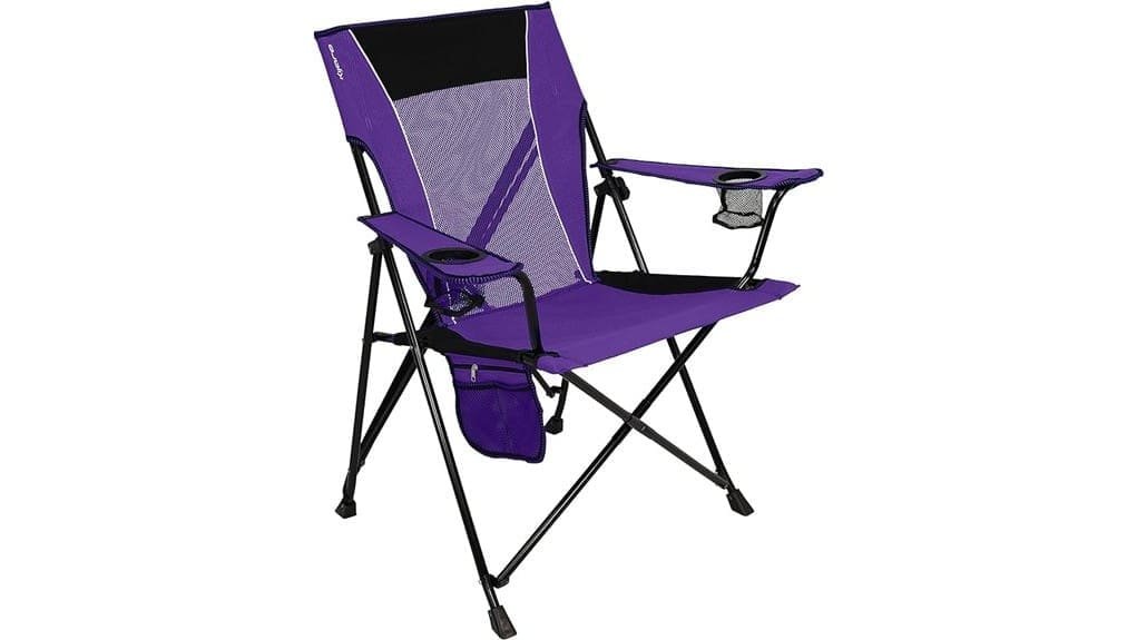 lightweight foldable dual lock chair