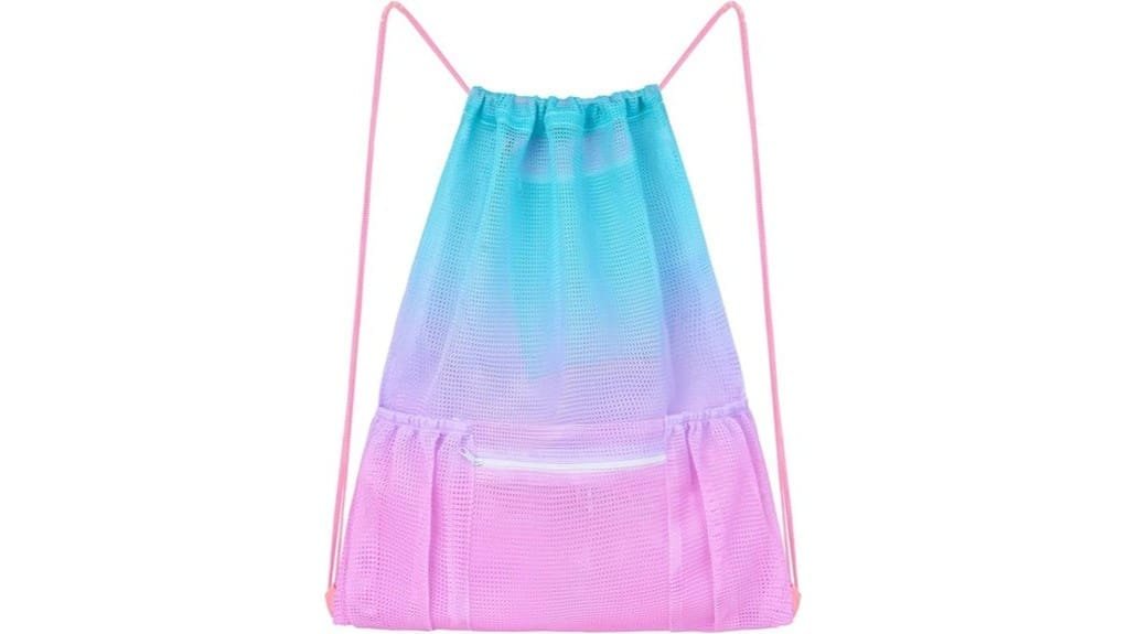 lightweight patterned beach drawstring