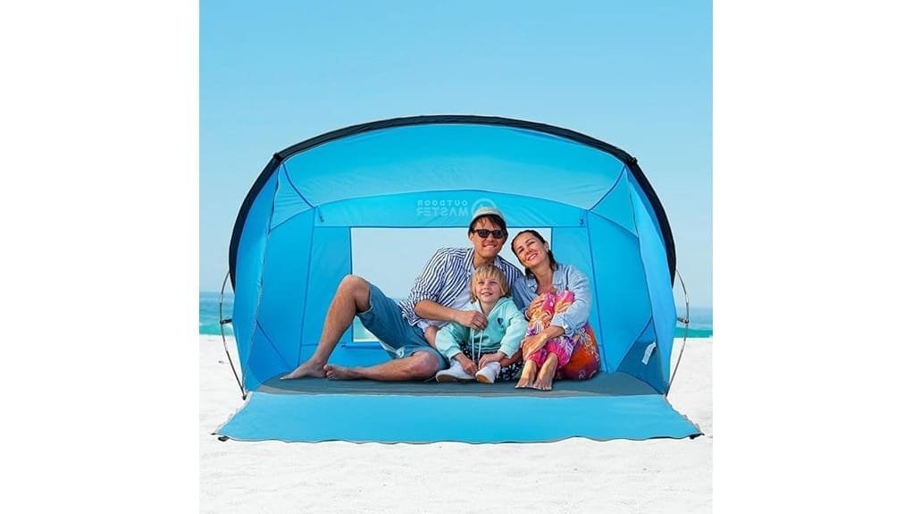 lightweight uv protective portable shelter