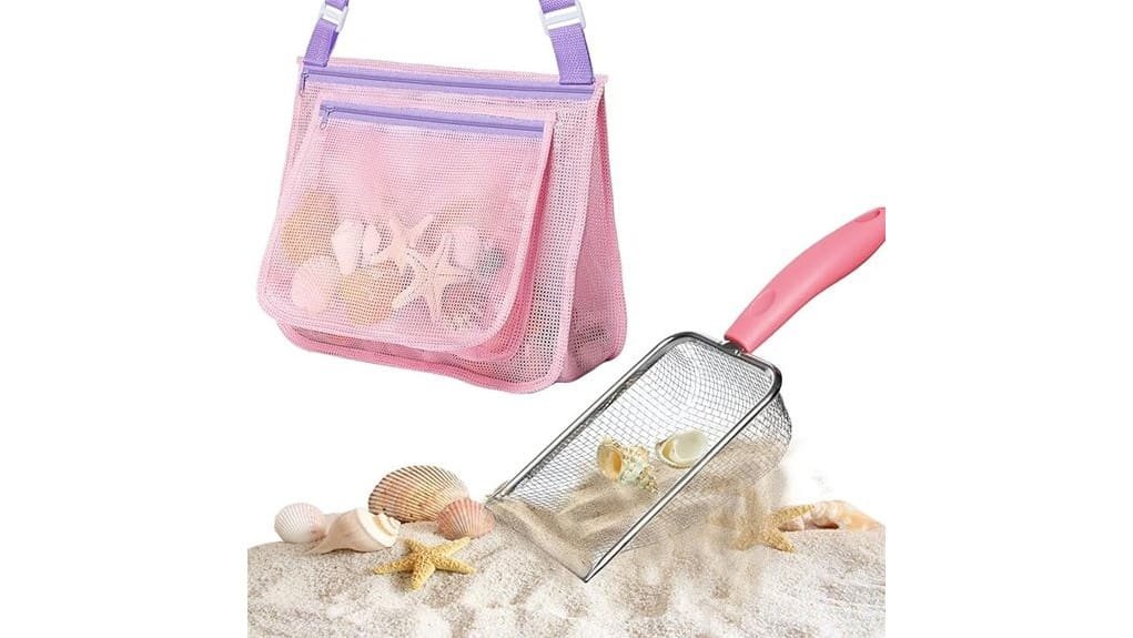 mesh shovel with bag