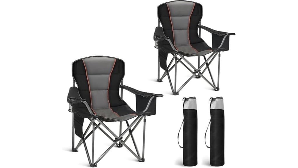 oversized camping folding chair