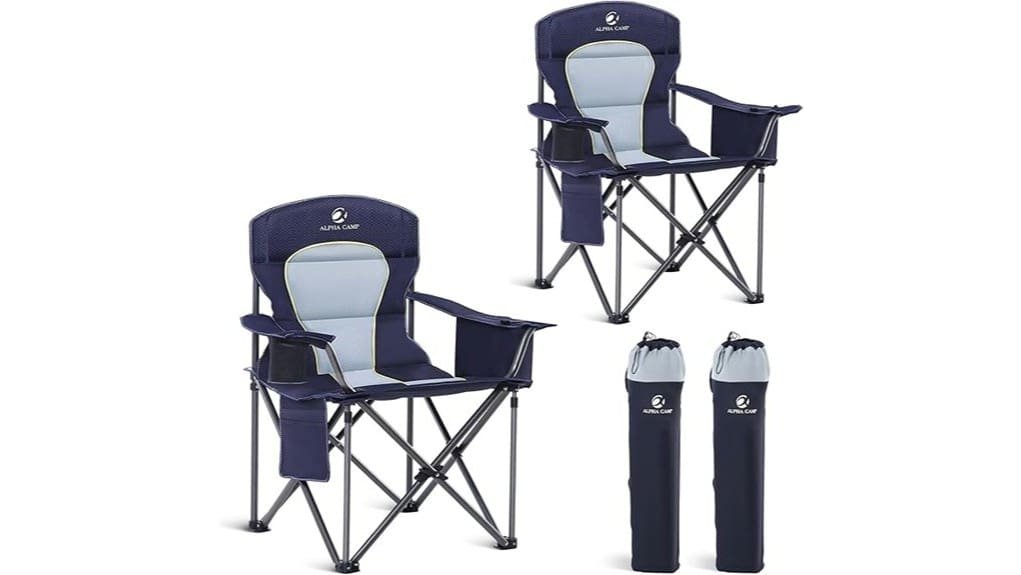 oversized folding camping chair