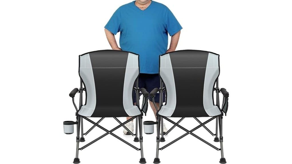oversized folding camping chairs