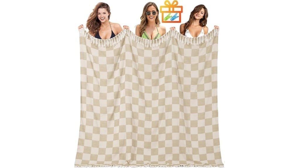 oversized novelty beach towel blanket