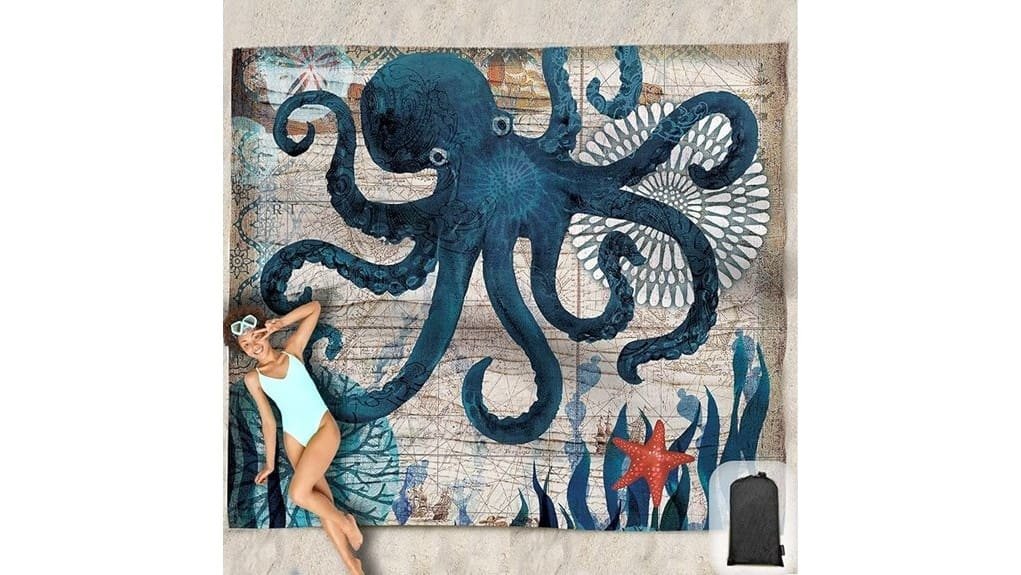 oversized waterproof sandproof beach blanket