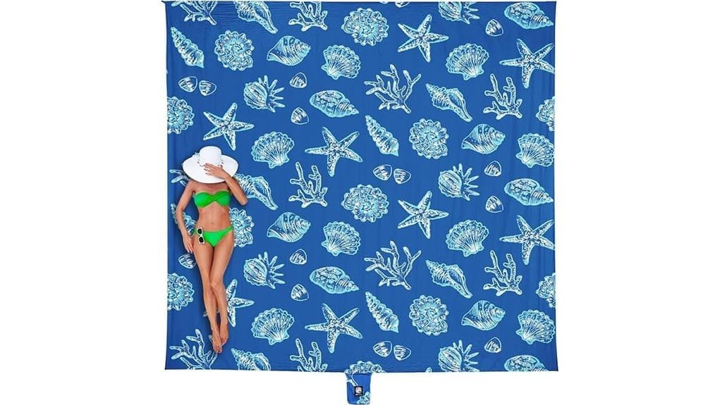 oversized waterproof sandproof beachblanket