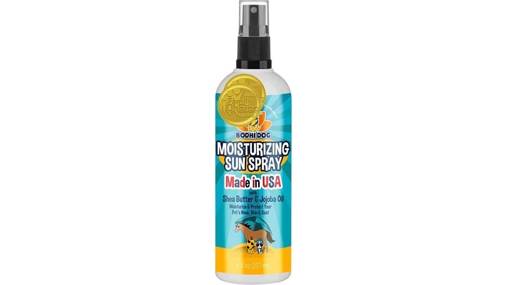 pet sunscreen moisturizing spray
