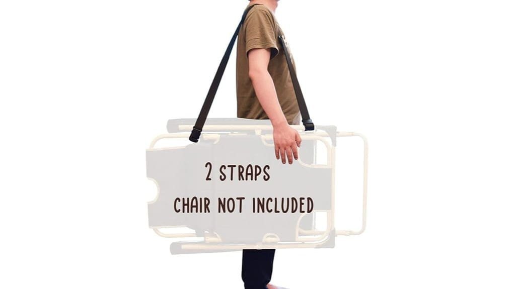 portable adjustable beach chair strap