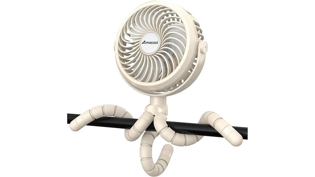 portable clip on cooling fan