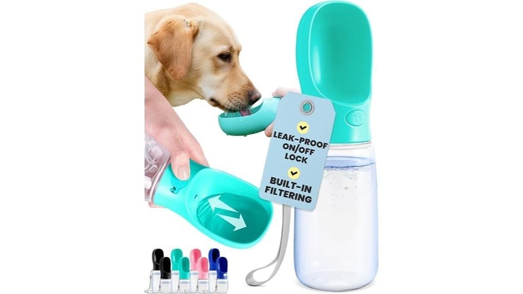 portable dog water bottle