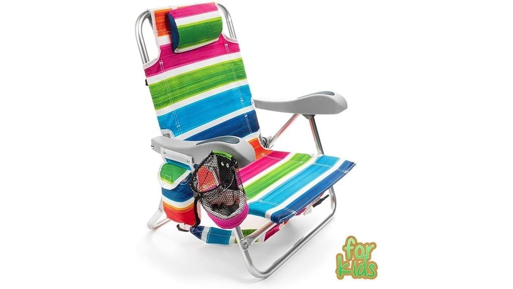 portable kids folding beach chair