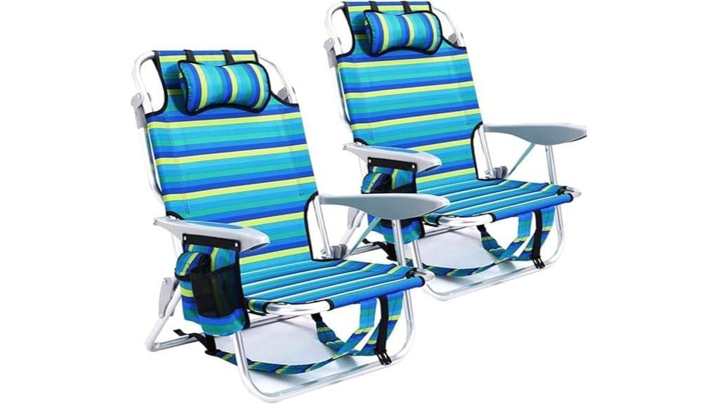 portable lightweight beach camping chairs