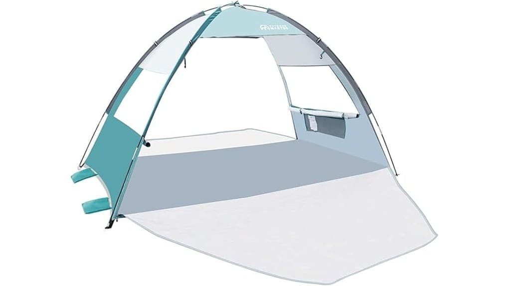 portable sun shelter with canopy