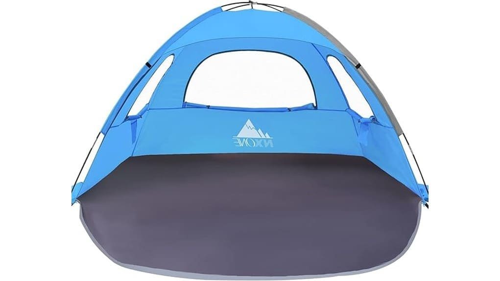 portable uv protective beach shelter