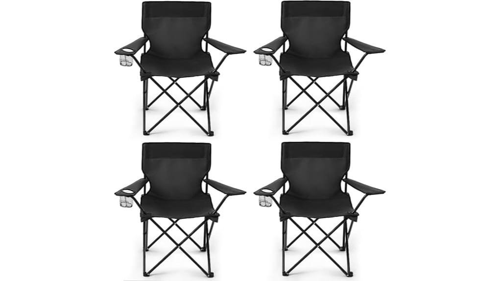 quad camping folding chairs
