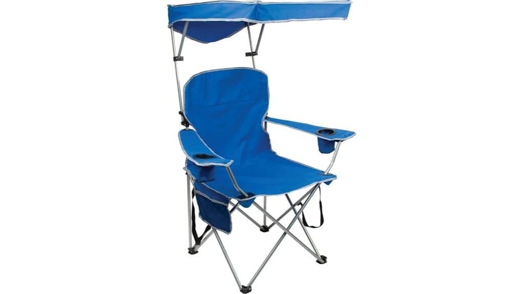 quik shade folding canopy chair